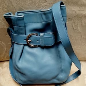 * Price Firm* Coach Vintage Belted Pouch 4156 Blue